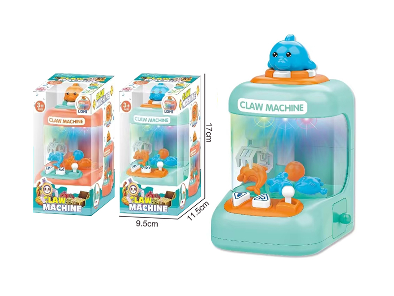 Dolphin Clip Doll Machine With Light