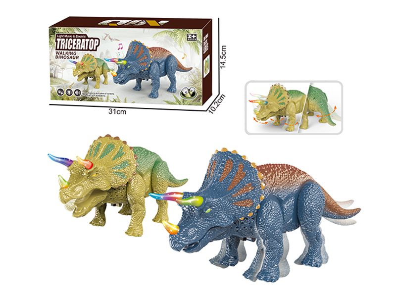 Electric Triceratops Dinosaur Toy