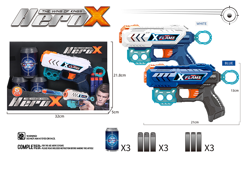 Manual Single-Shot Soft Bullet Gun