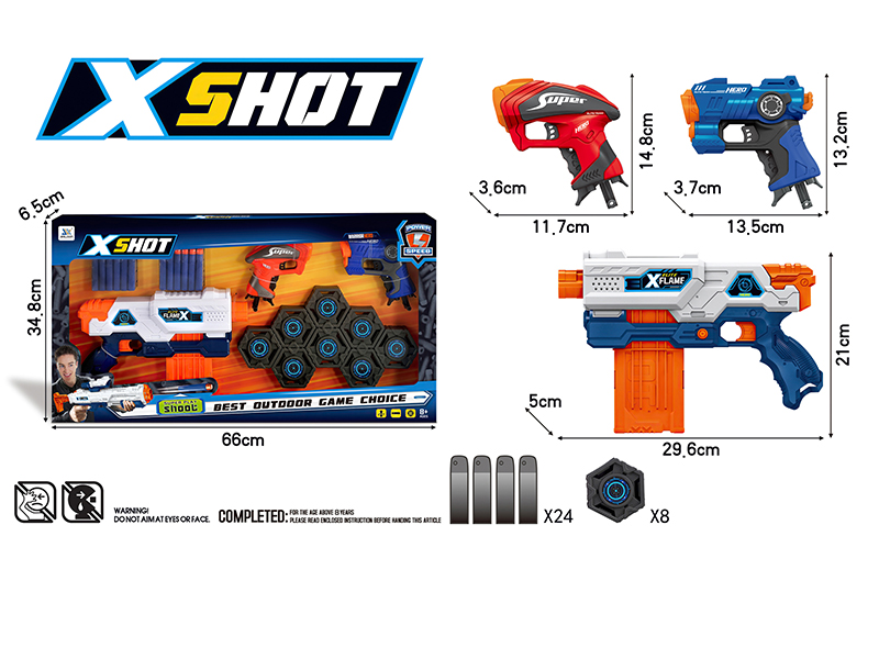 Manual Repeating Soft Bullet Gun Set