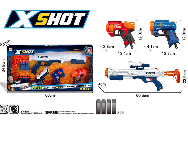 Manual Repeating Soft Bullet Gun Set