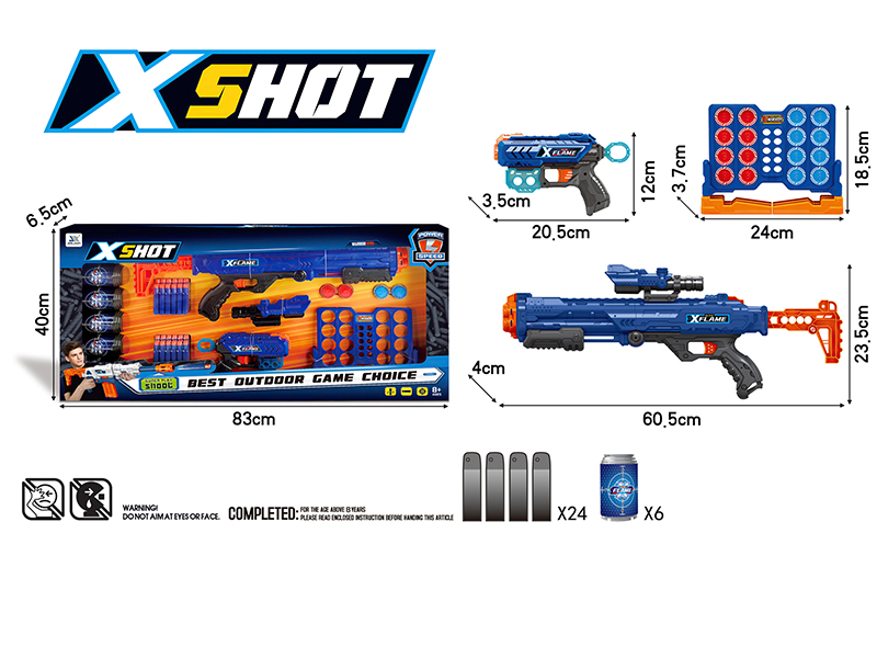 Manual Repeating Soft Bullet Gun Set