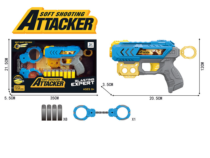 Manual Single-Shot Soft Bullet Gun Set
