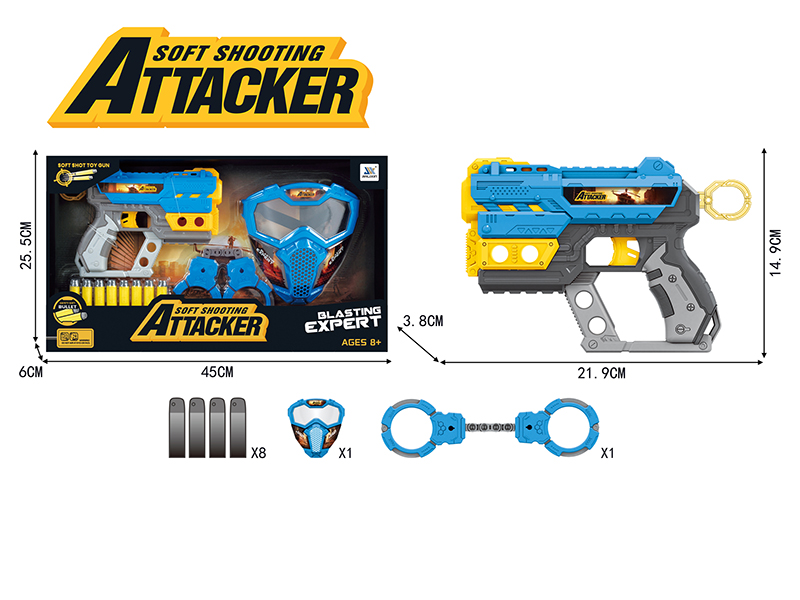 Manual Single-Shot Soft Bullet Gun Set