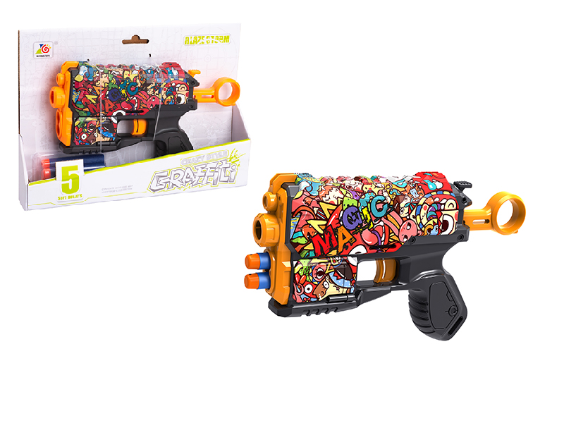 Soft Bullet Gun(5 Soft Bullets)