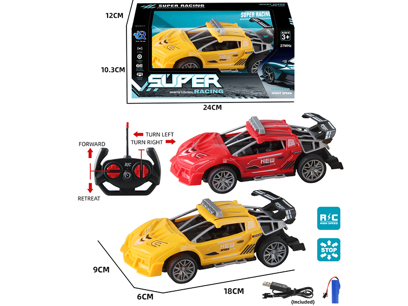 4-Channel Remote Control Lamborghini Sports Car