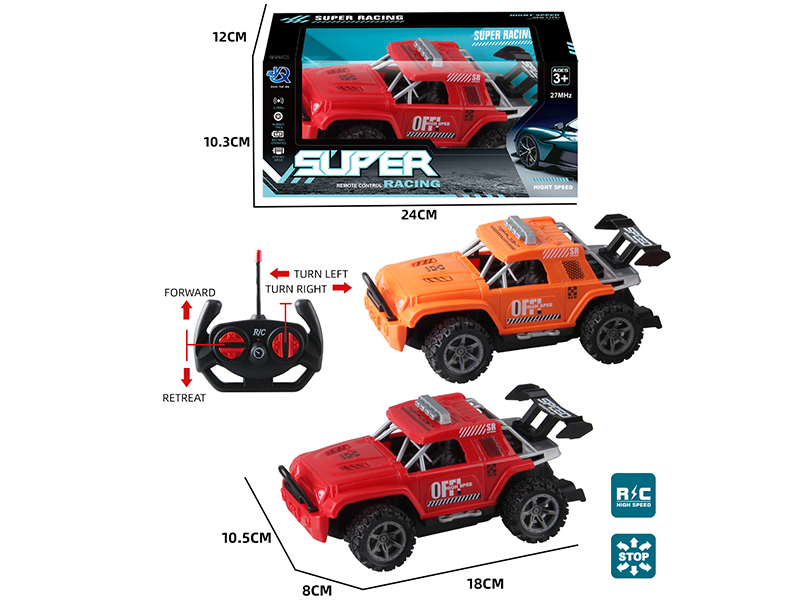 4-Channel Remote Control Wrangler Sports Car