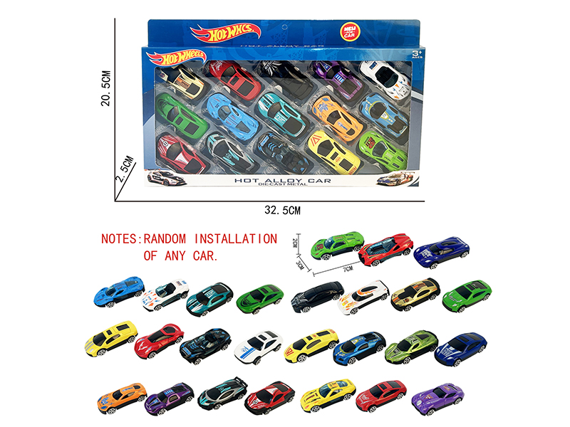 Slide Alloy Cars(15PCS)