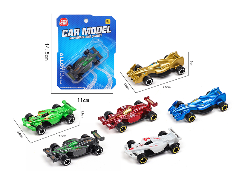 Slide Alloy F1 Racing Car