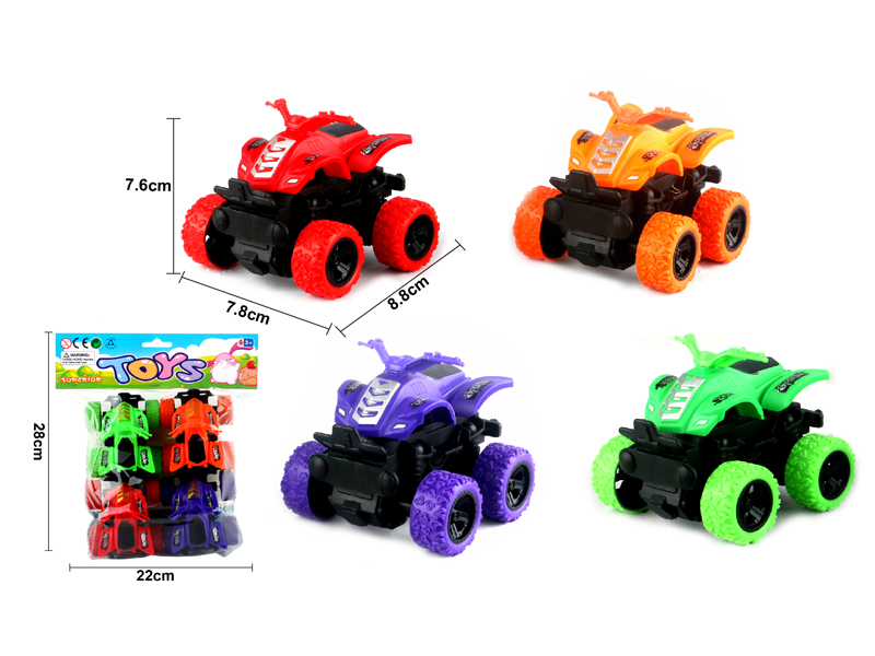 Friction Stunt Big Wheel Beach Motorcycle