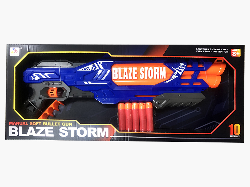Soft Bullet Gun(10 Soft Bullets)