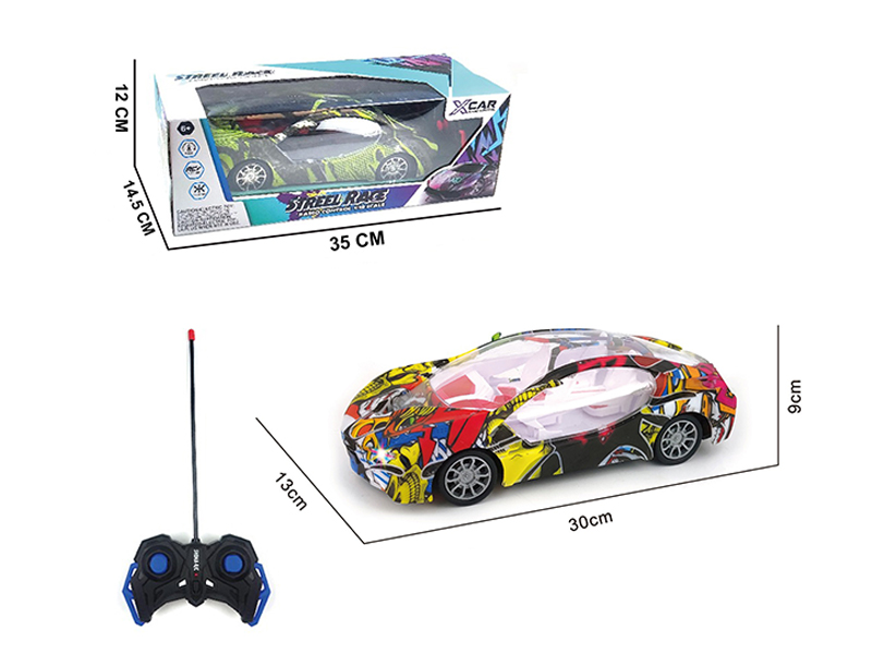 1:12 4CH R/C BMW Car With Light