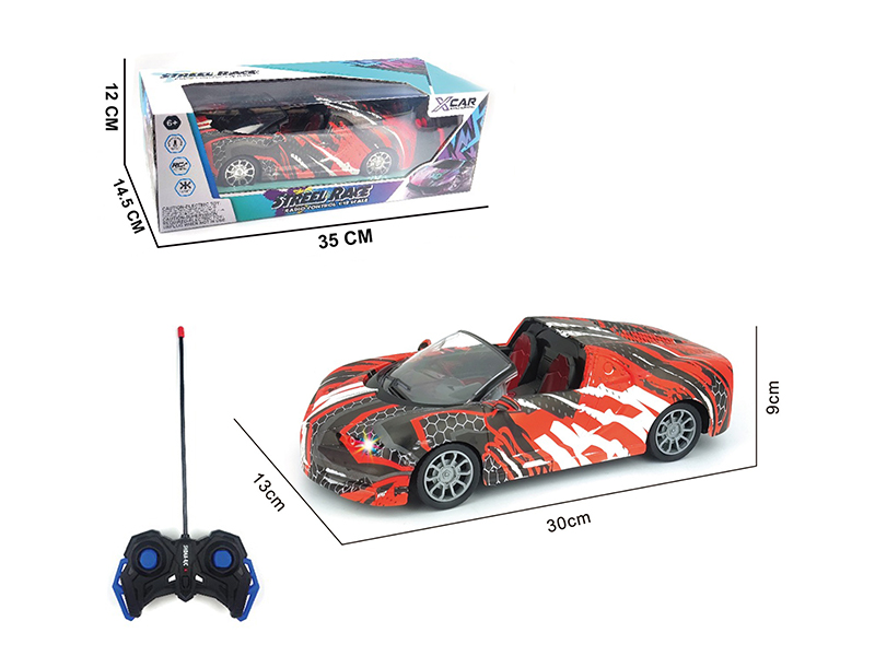1:12 4CH R/C Convertible Bugatti With Light
