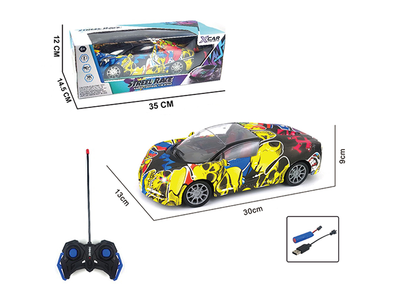 1:12 4CH R/C Bugatti With Light