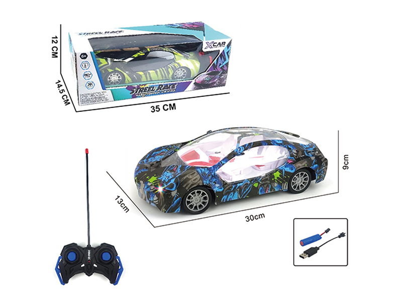 1:12 4CH R/C BMW Car With Light