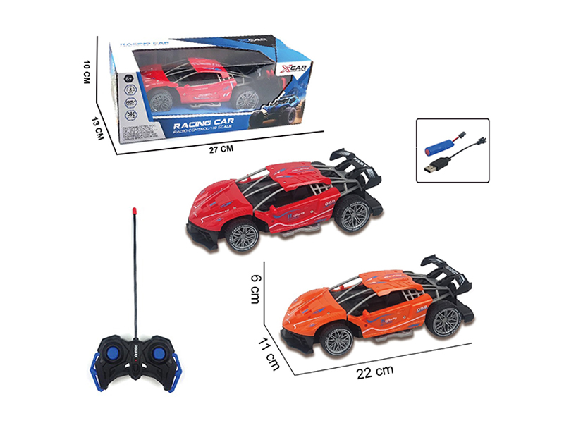 1:18 4CH R/C Skeleton Car