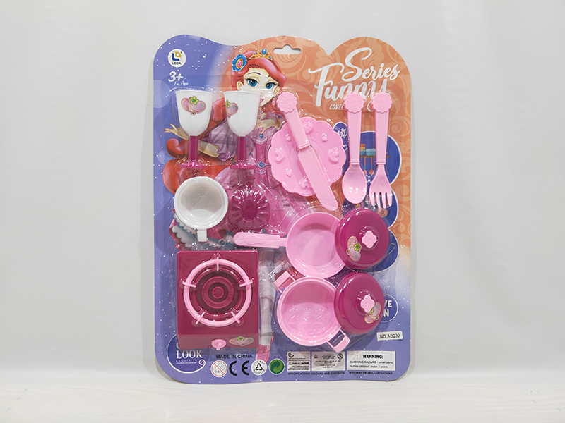Solid Color Kitchen Set