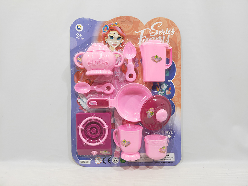 Solid Color Kitchen Set