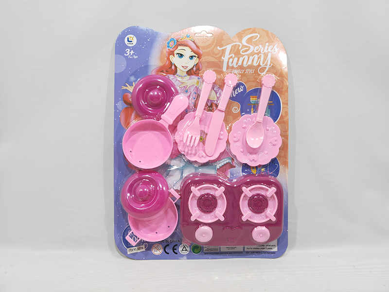 Solid Color Kitchen Set