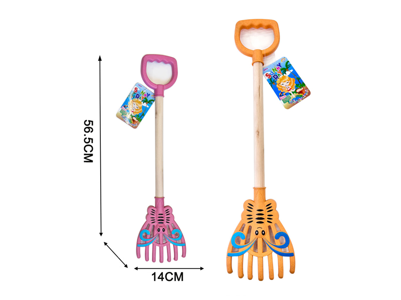 Beach Wooden Rake