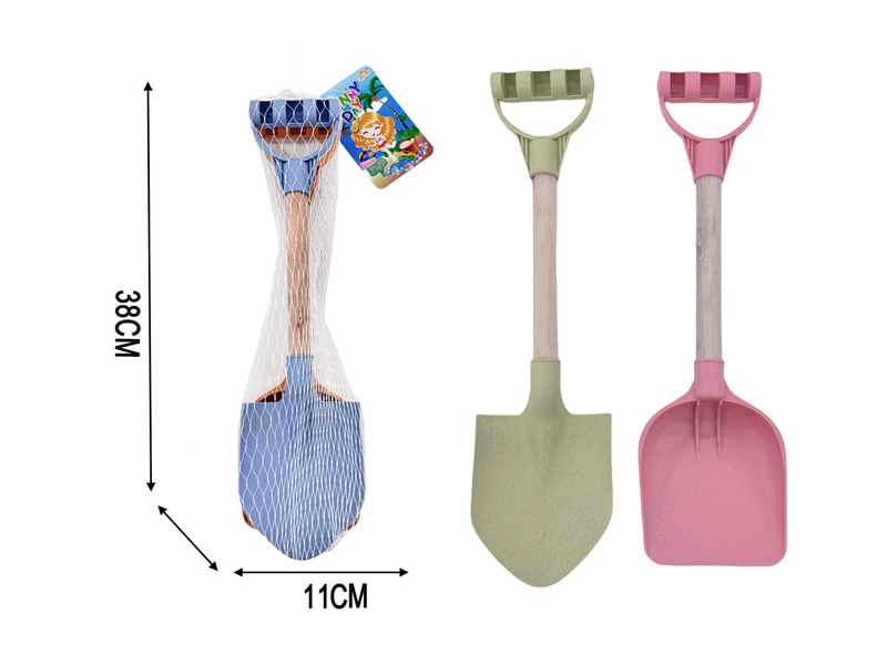 Beach Wooden Shovel+Beach Rake