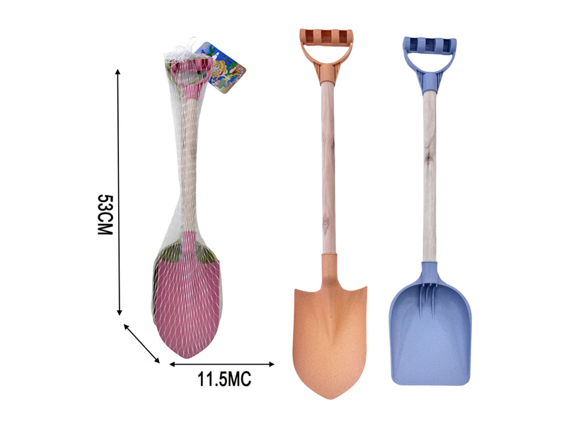 Beach Wooden Shovel+Beach Rake