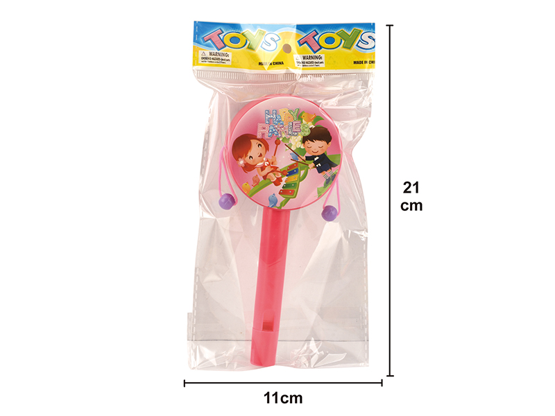 Baby Series Cartoon Rattle-Drum