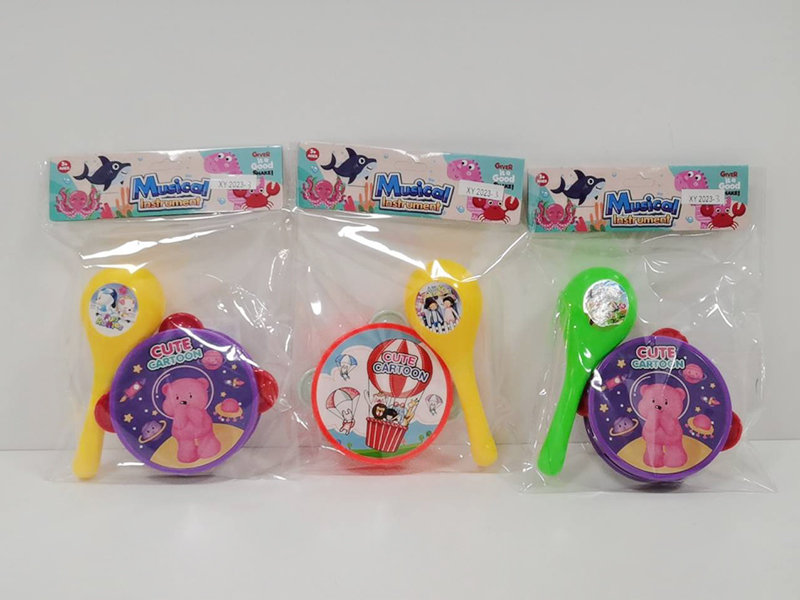 Kids Cartoon Timbre + Sand Hammer