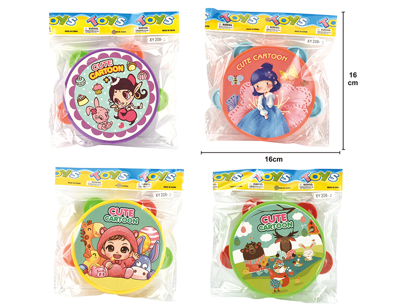 Baby Series Cartoon Timbrel
