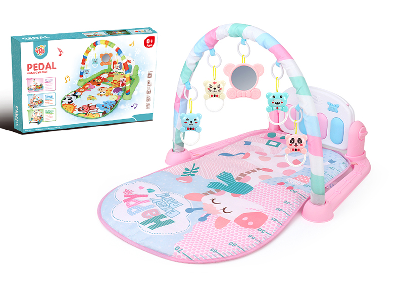 Baby Pedal Piano Fitness Blanket(Pink)