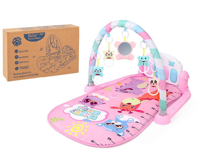 Baby Pedal Piano Fitness Blanket(Pink)