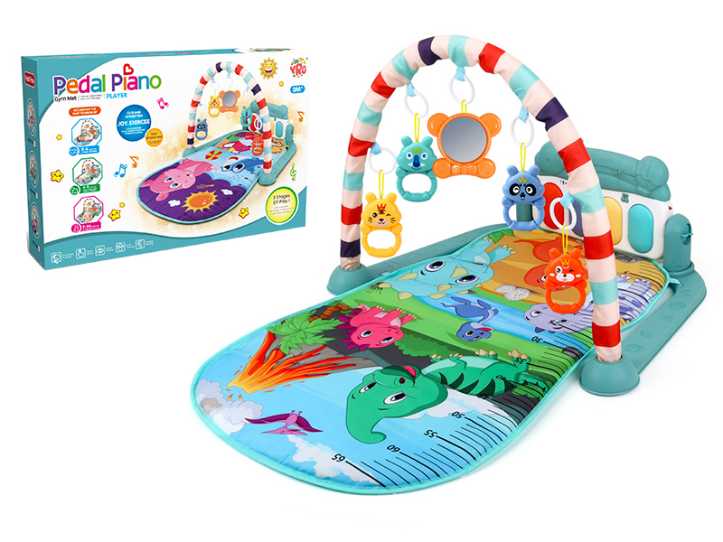 Baby Pedal Piano Fitness Blanket(Dinosaur Theme)