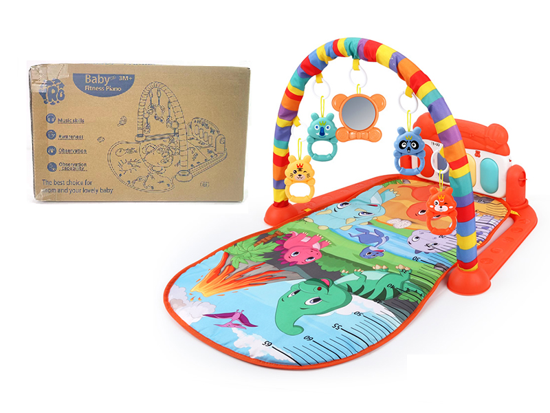 Baby Pedal Piano Fitness Blanket(Dinosaur Theme)