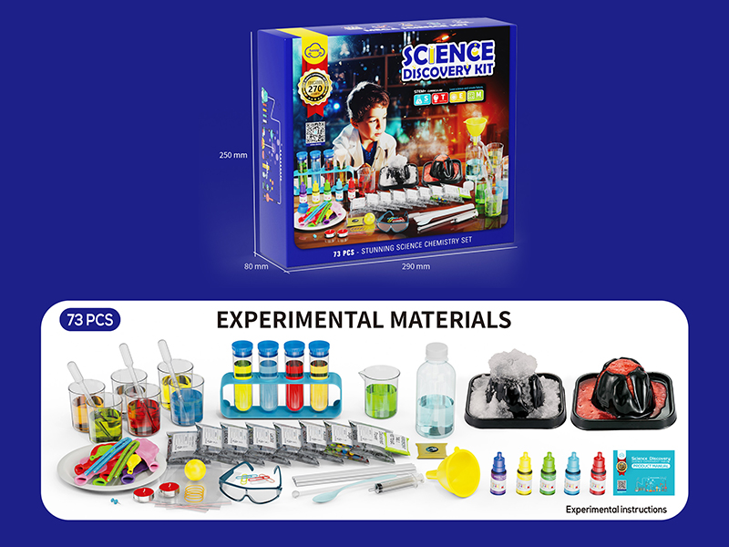 270 Experoment Science Discovery Kit 73pcs