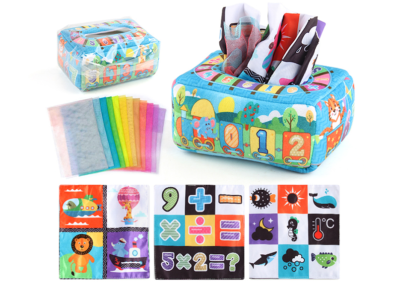 Baby Tissue Box(Numbers)