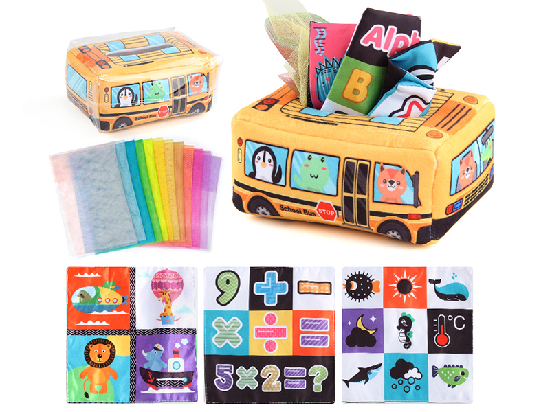 Baby Tissue Box(Bus)