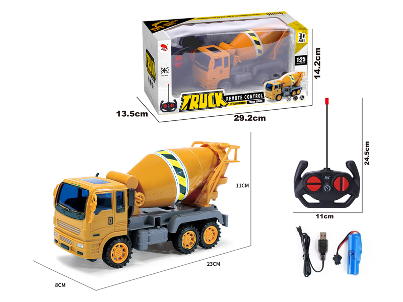 4CH R/C Engineering Mixer Truck