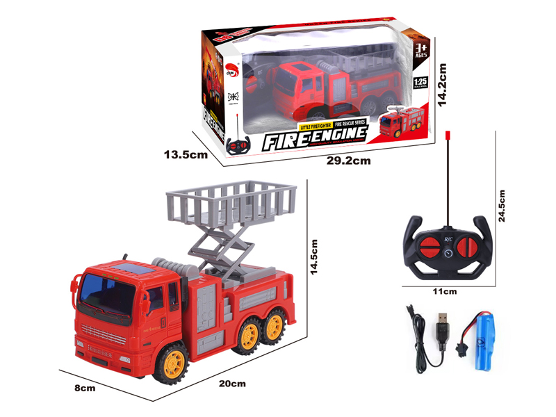 4CH R/C Fire Lift Truck