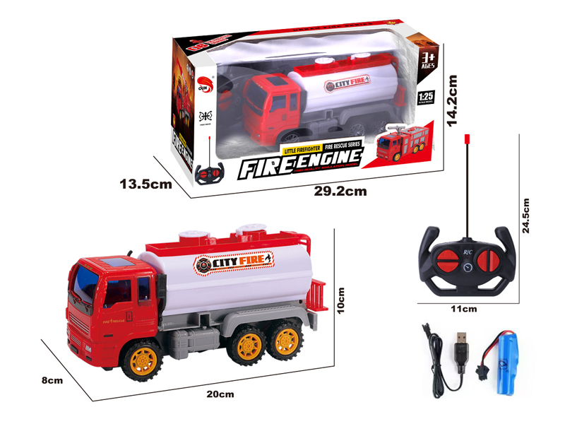 4CH R/C Fire Sprinkler Truck