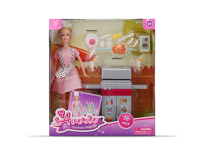 Doll Outdoor Barbecue Set