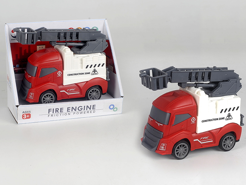 Friction Elevating Platform Fire Truck