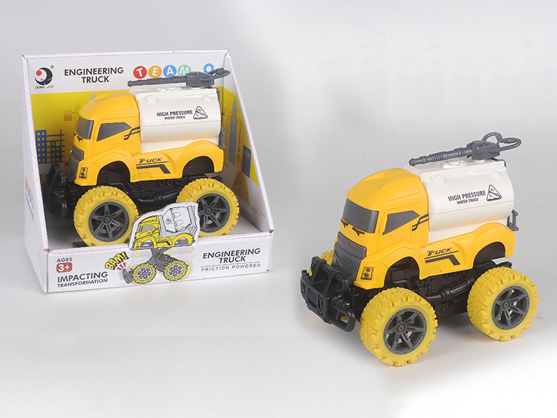 Friction Crash Bounce Sprinkler Truck