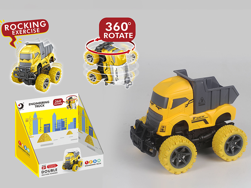 Double Friction Rocking Engineering Truck