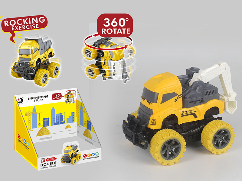 Double Friction Rocking Engineering Truck