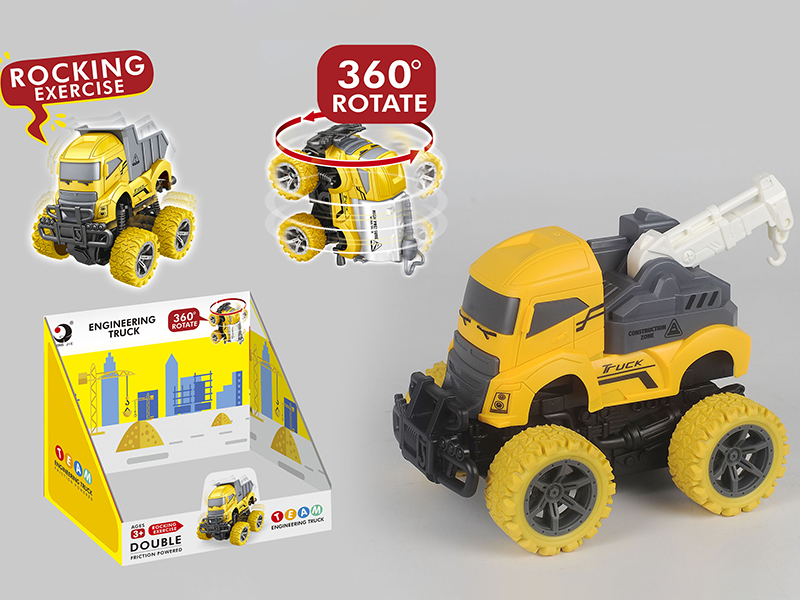 Double Friction Rocking Engineering Truck