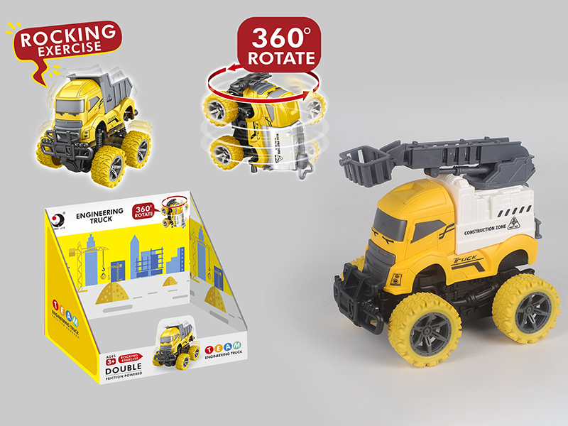 Double Friction Rocking Engineering Truck