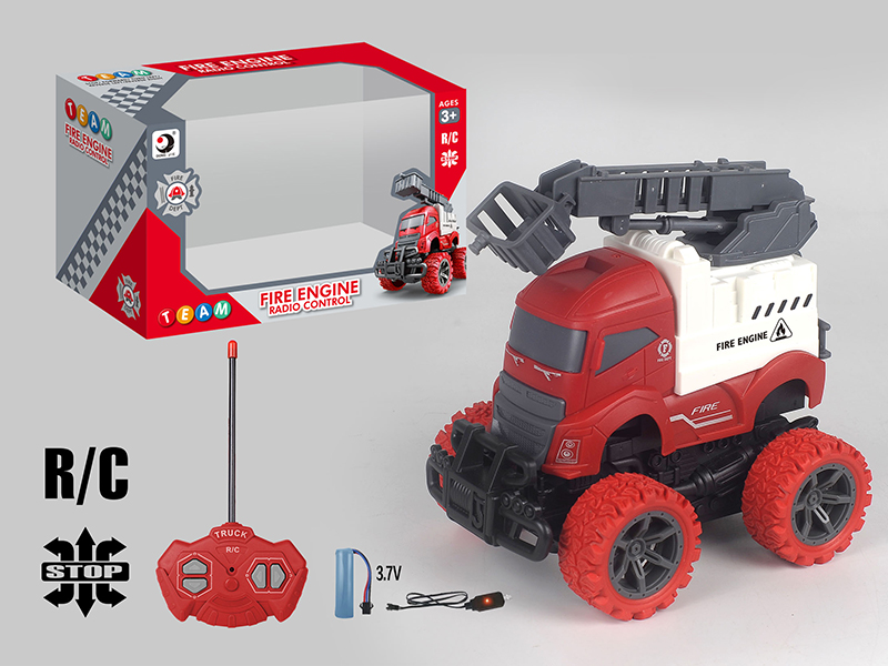 27Mhz R/C Elevating Platform Fire Truck