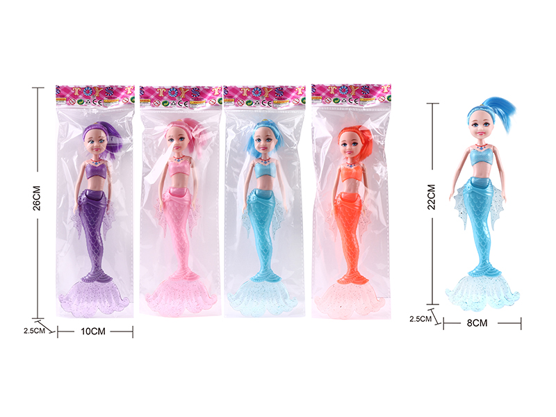 22cm Mermaid Doll With Lights