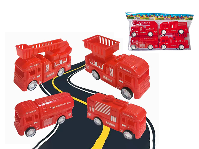 Pull Back Fire Engine