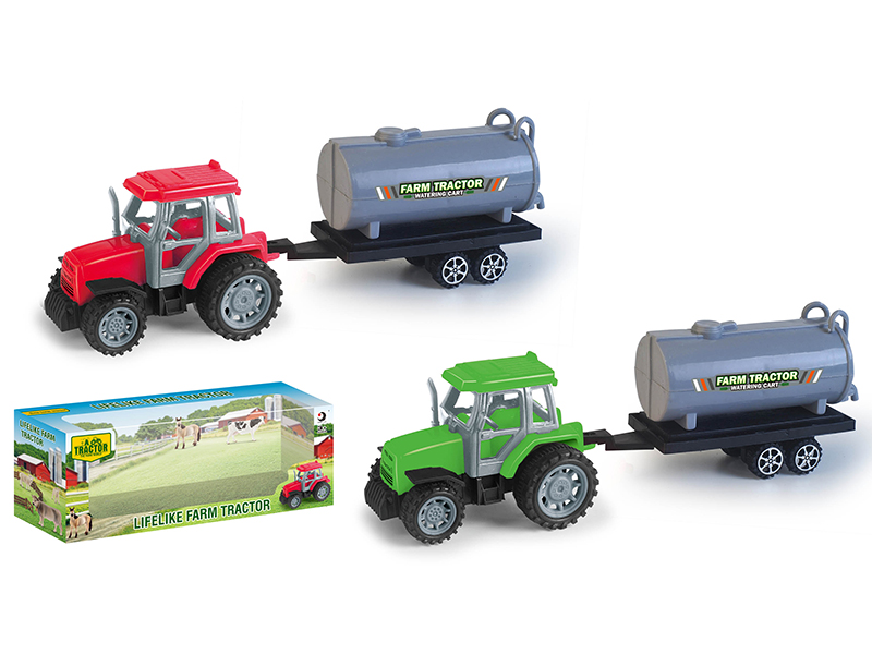 Friction Farm Tractor With Water Tank